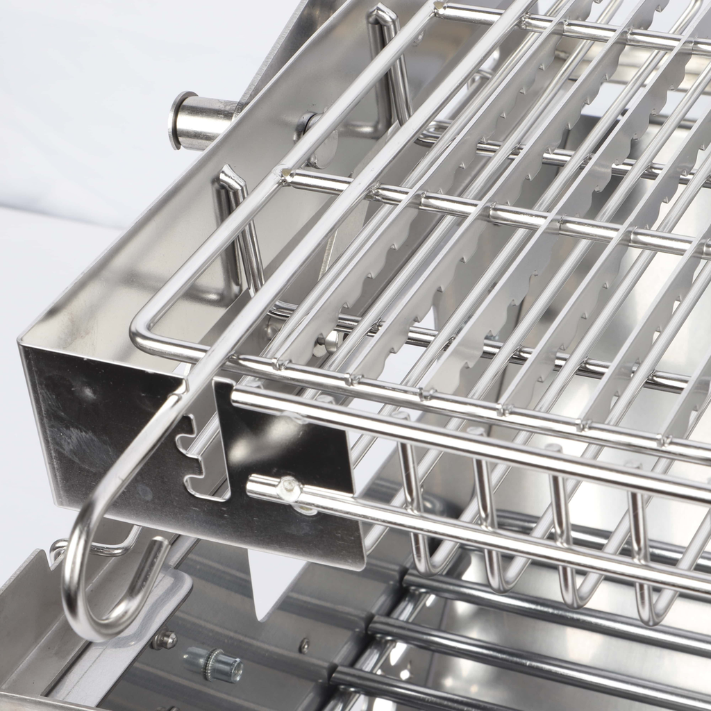 Clay Union – Barbecue pliable à grille rotative